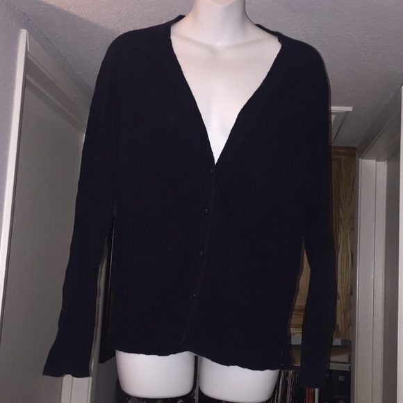 Merona Sweaters - Add on item only $3 Large Black Cardigan Merona